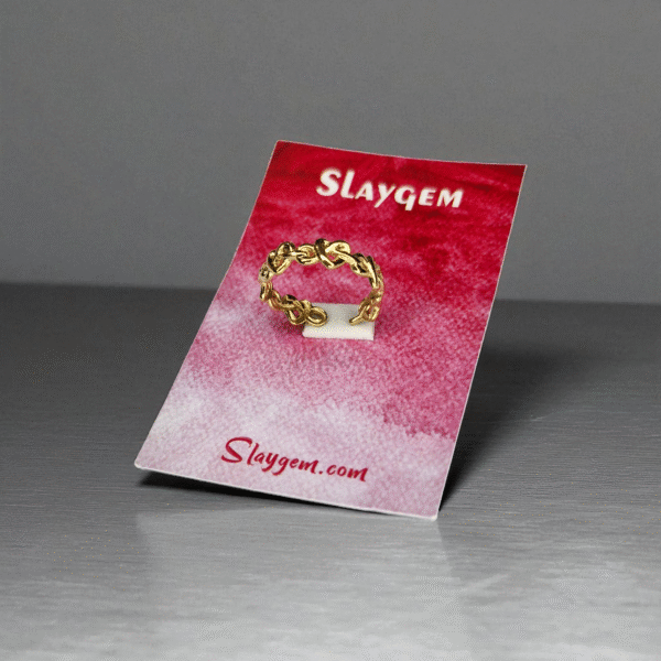 Golden Knot Ring - Image 2