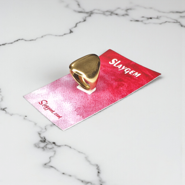SlayGem Golden Hook Ear Cuff - Minimalist Chic