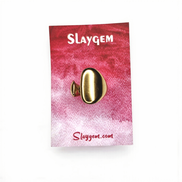 SlayGem Golden Hook Ear Cuff - Minimalist Chic - Image 3