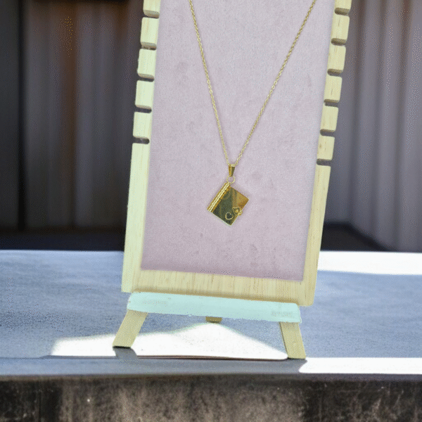 Golden Love Book Locket Necklace - Cherish Your Memories In the Book - Image 2