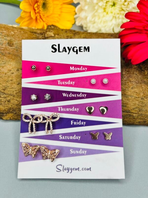 Slaygem Weekly Earring Combo Pack - Image 4