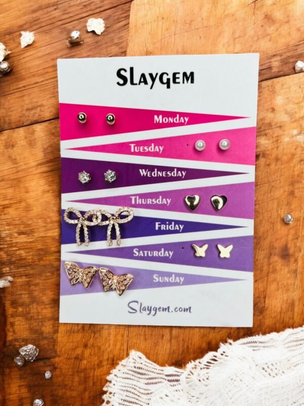 Slaygem Weekly Earring Combo Pack - Image 3