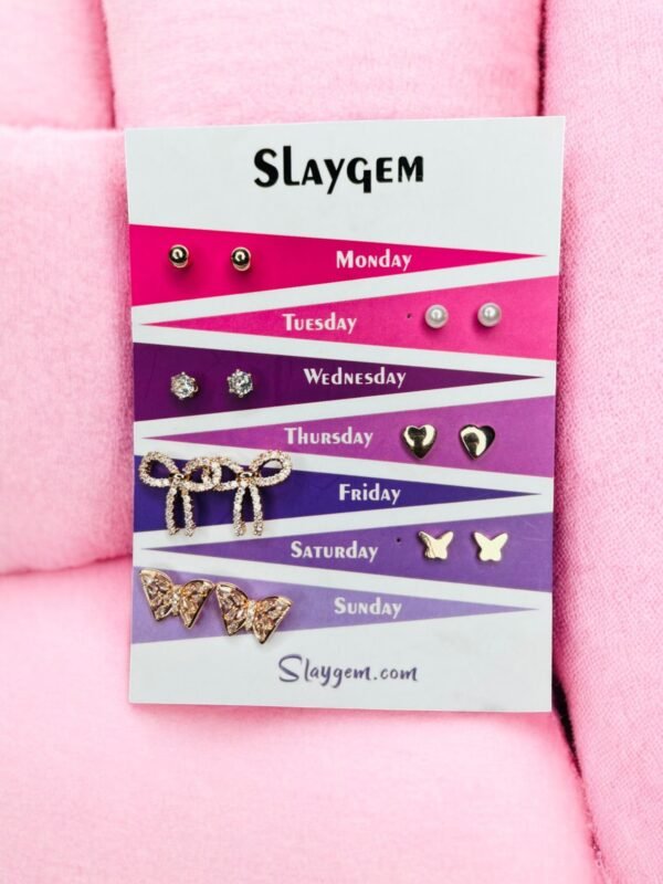 Slaygem Weekly Earring Combo Pack