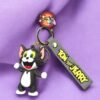 Cartoon Tom & Jerry Keychain