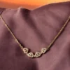 Gold Heart Charm Necklace - Image 2
