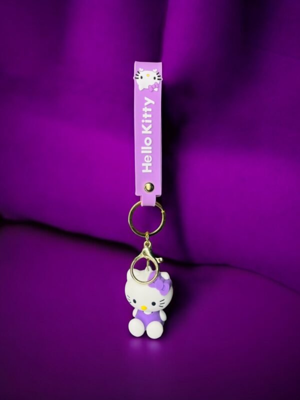 Hello Kitty Purple Keychain - Image 2