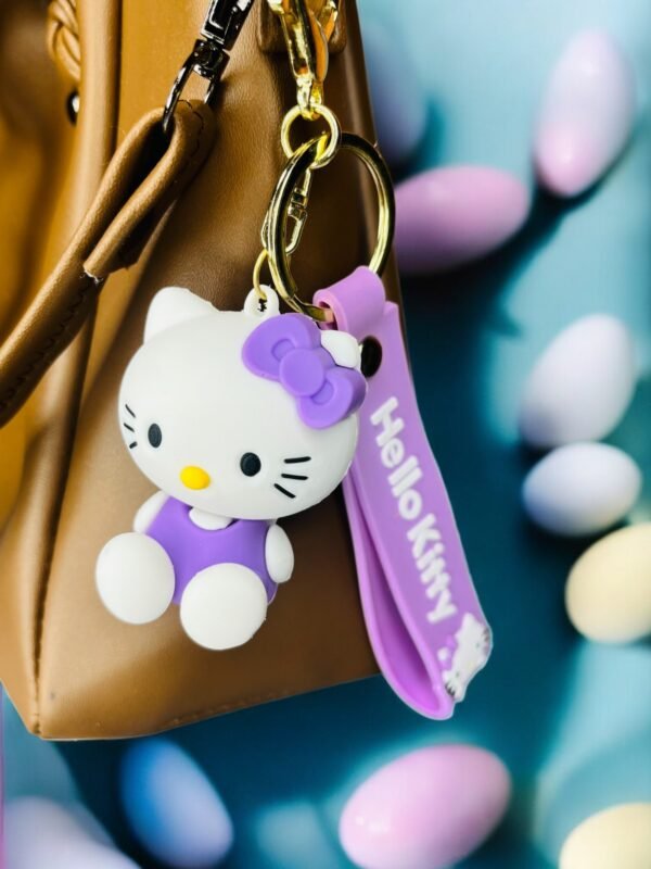 Hello Kitty Purple Keychain - Image 4